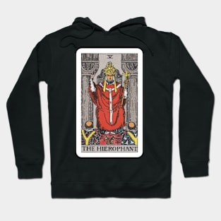 The Hierophant, Raider Waite Tarot, Divination Tarot Hoodie